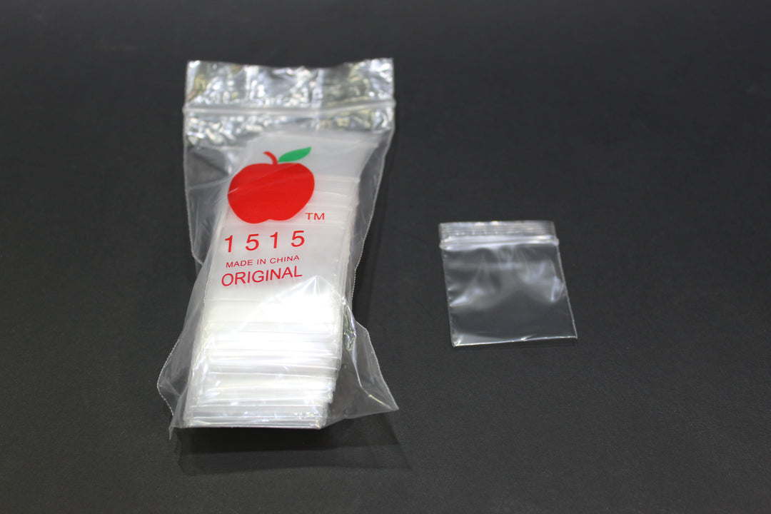 Apple Ziplock Bags 1515-100ct