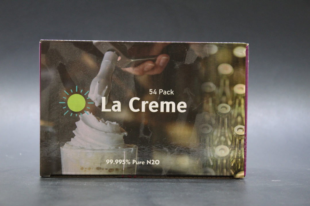 La Creme Chargers- 54 Pack Box X 12 Case
