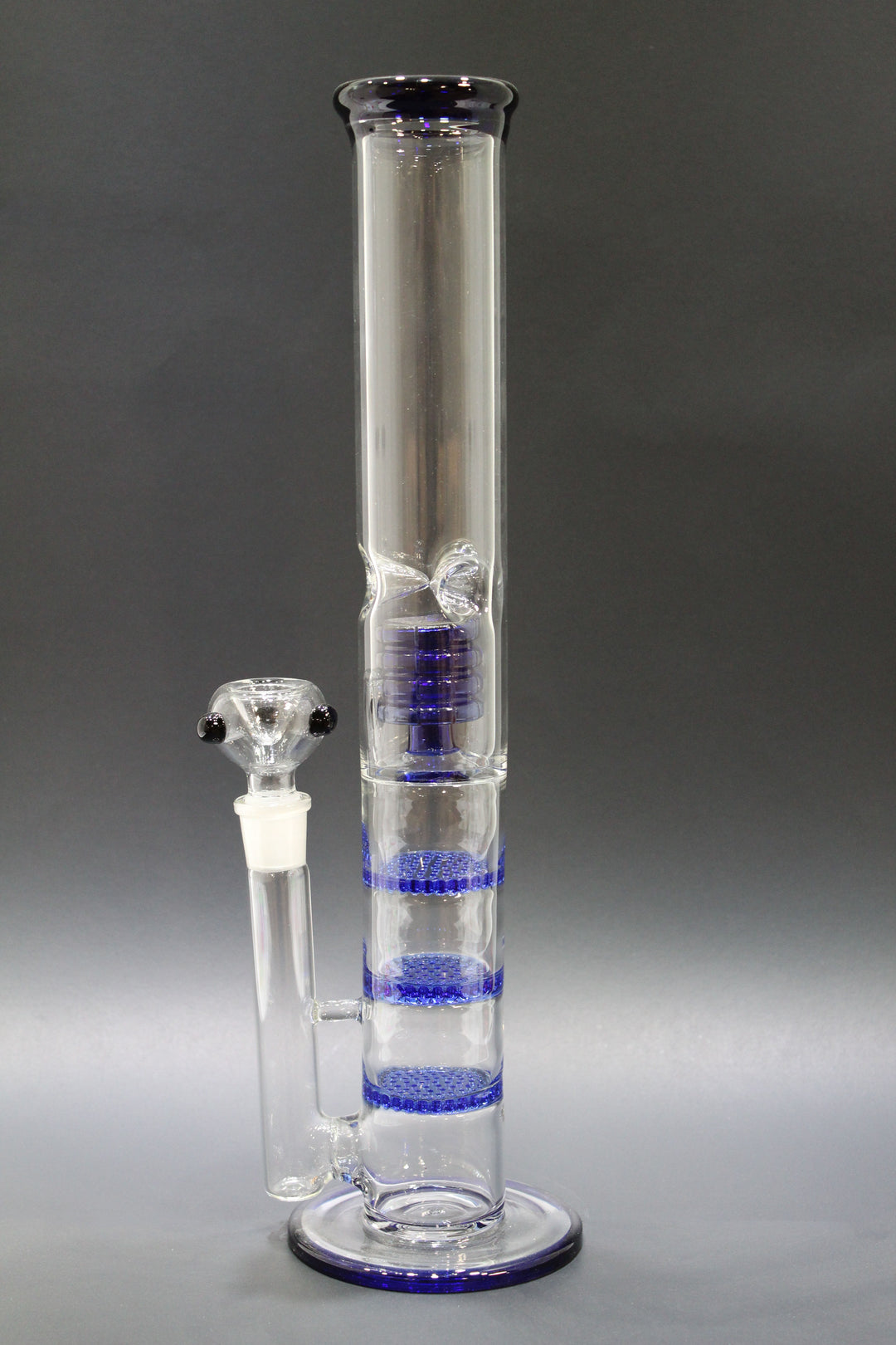 Straight Water Pipe 16"  Blue