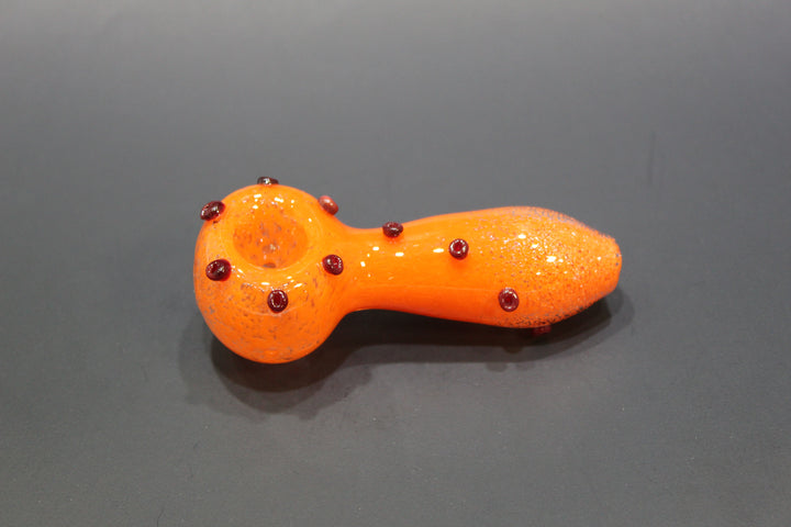 Hand Pipe- Solid Color w/Bubbles