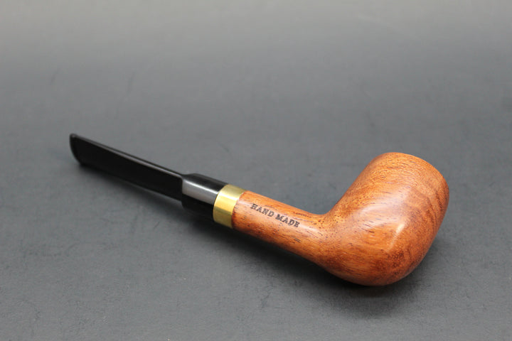 Rosewood Canadian Pipe w/Gold Ring