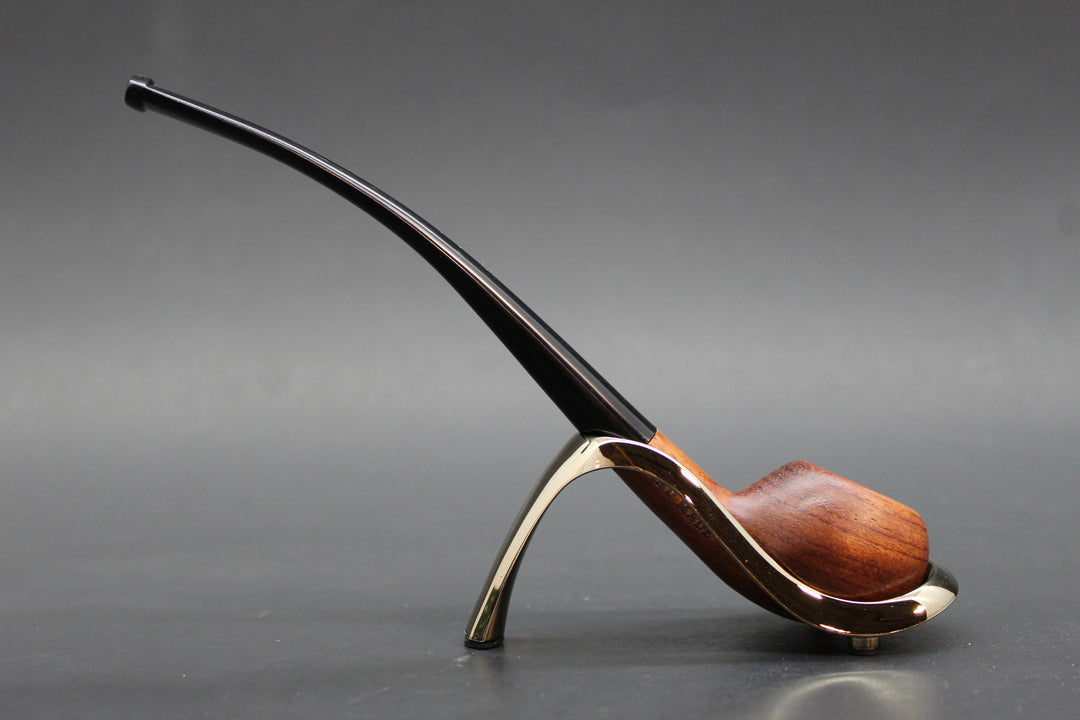 Rosewood Rounded Churchwarden Pipe