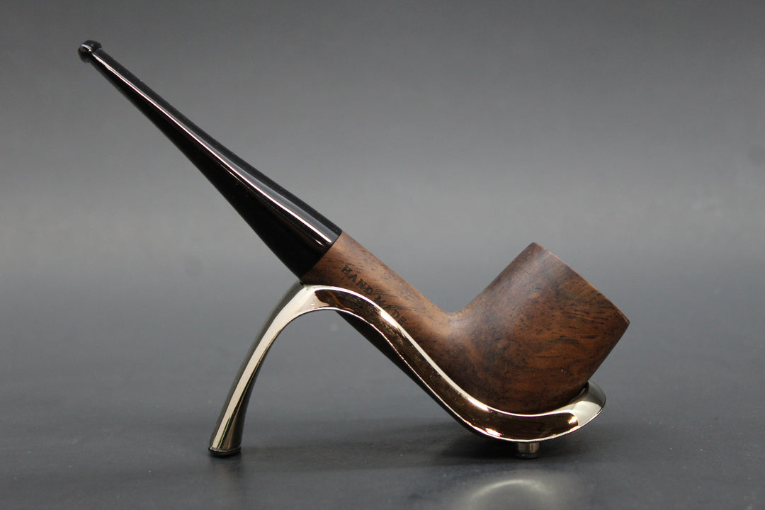 Ebony Wood Canadian Pipe w/9mm Filter