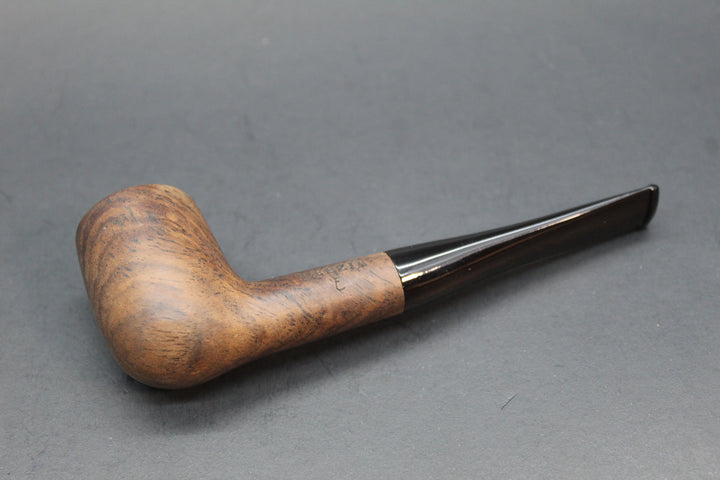 Ebony Wood Canadian Pipe w/9mm Filter