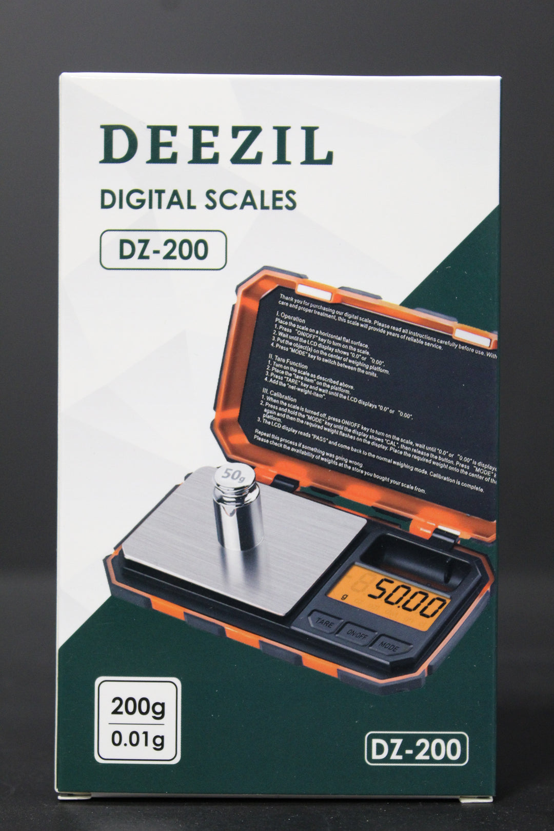 Deezil Digital Scale DZ-200,  200g (0.01g)