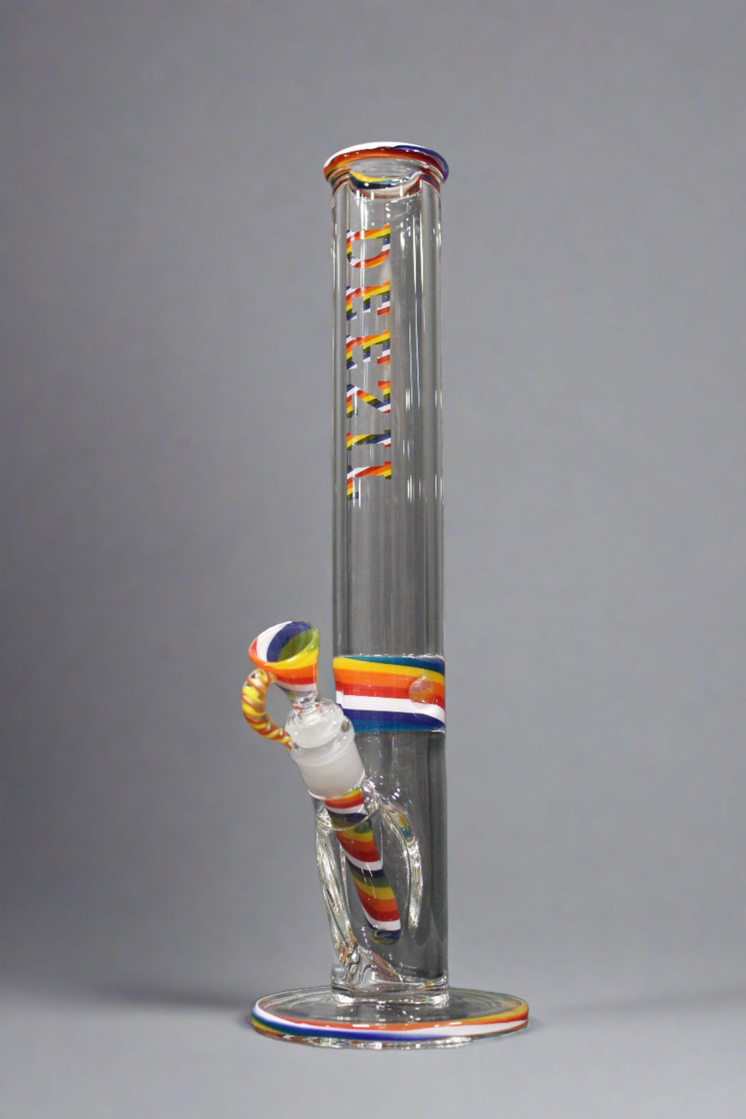 Deezil Multicolor 9mm Straight Pipe 16"