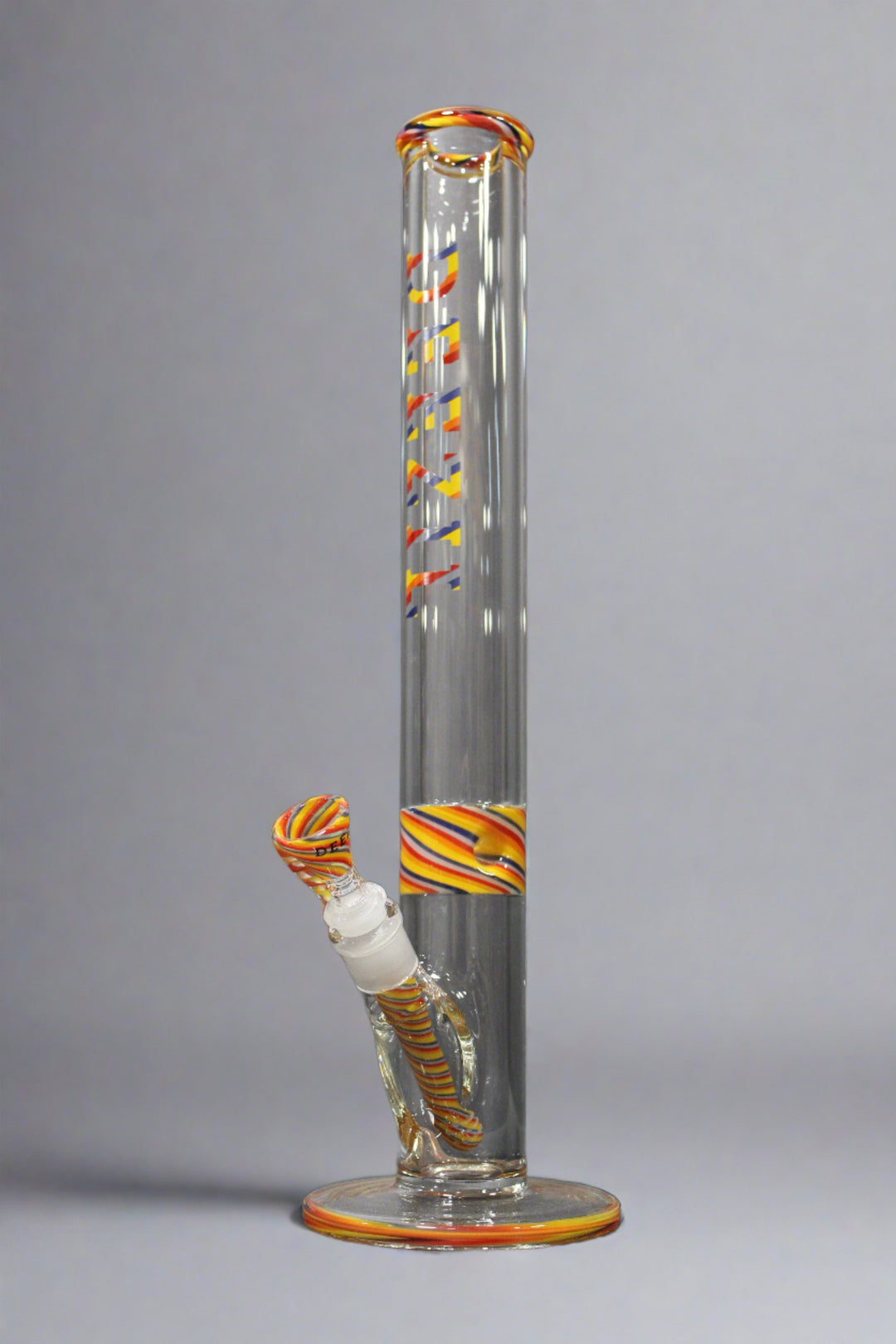 Deezil Multicolor 9mm Straight Pipe 18"