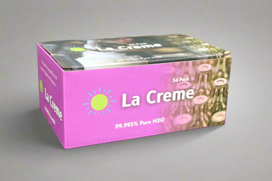 La Creme Chargers- 54 Pack Box X 12 Case